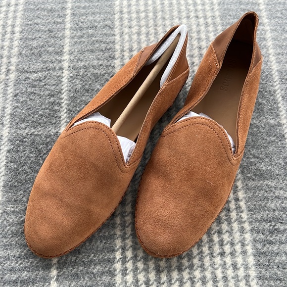 Soludos Venetian Brown Suede Convertible Loafer NEW ~ size 5.5 - Picture 2 of 9